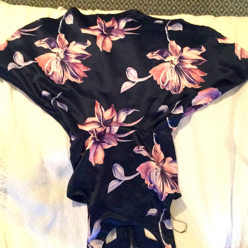 Midnight bloom dress